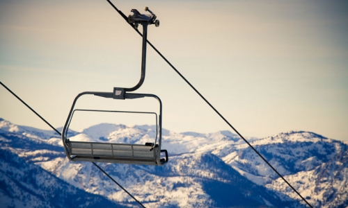 Heavenly Ski Resort Nevada California Lake Tahoe Chairlift