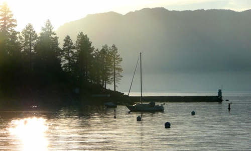 Sailing Sail Boat Lake Tahoe California Boating