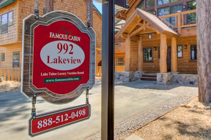Famous Cabin - Lake Tahoe Luxury Vacation Rental — South Lake Tahoe, CA