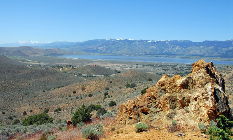 Overlooking Washoe Valley near Carson City Nevada