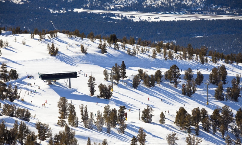 Overlooking Heavenly Ski Resort at Lake Tahoe