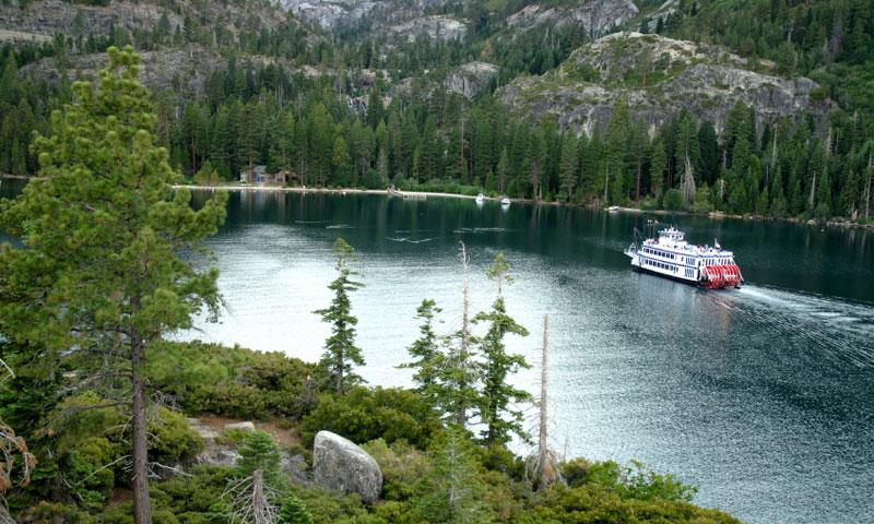 Cruise Boat in Emerald Bay