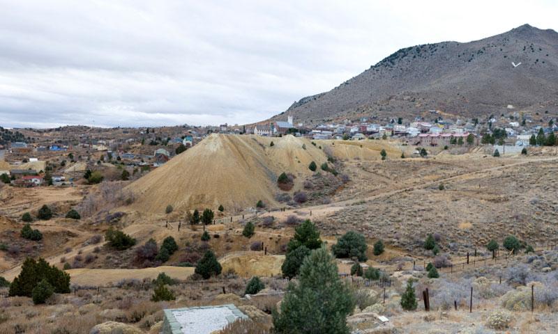 Overlooking Virginia City Nevada