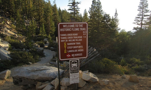 Tahoe Flume Bike Trail